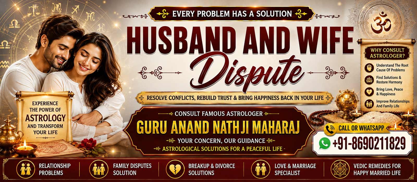 Husband Wife problem solution